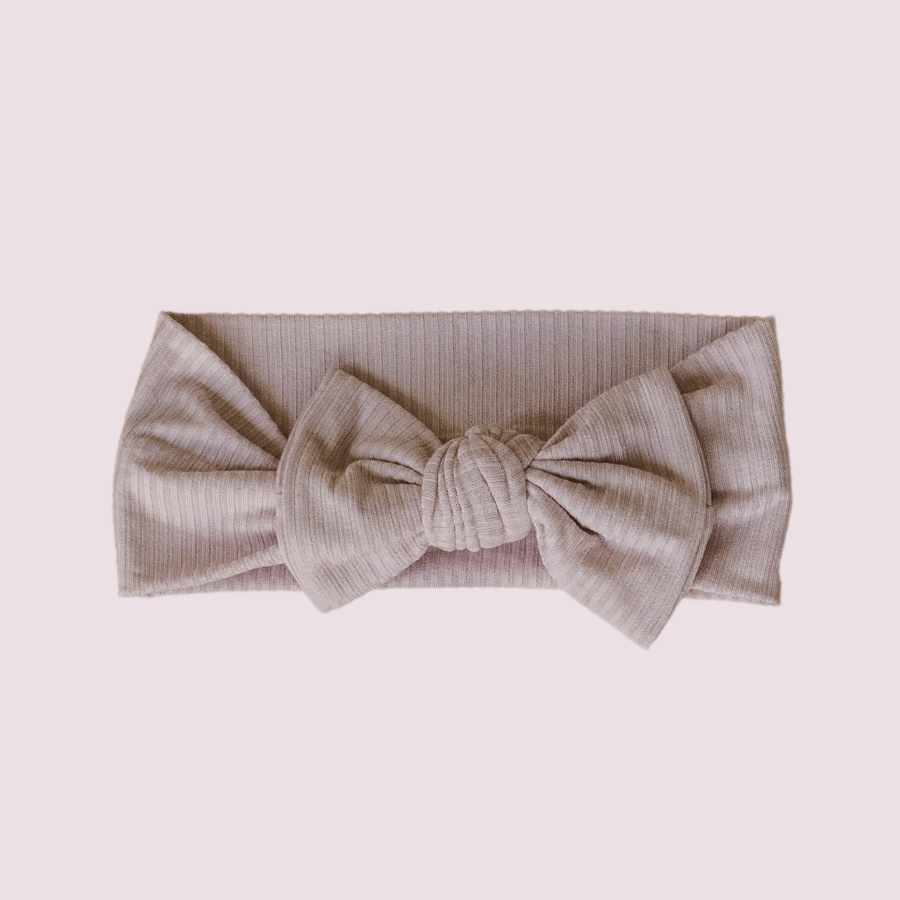Luna Luz Ballerina Bamboo Bow Headband