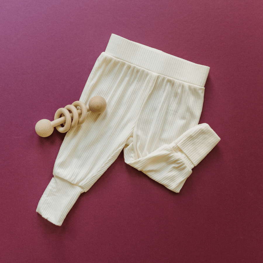 Luna Luz Cream Jogger Set - Pants