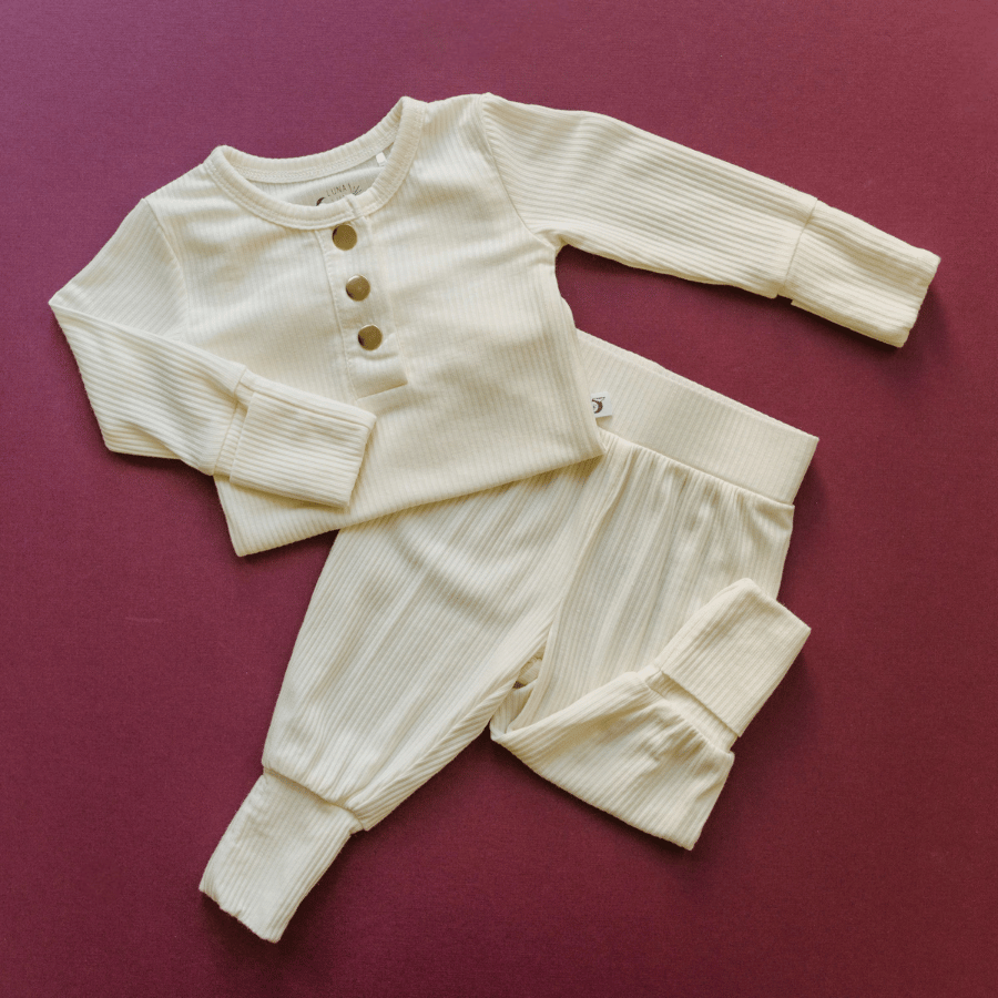 Luna Luz Cream Jogger Set