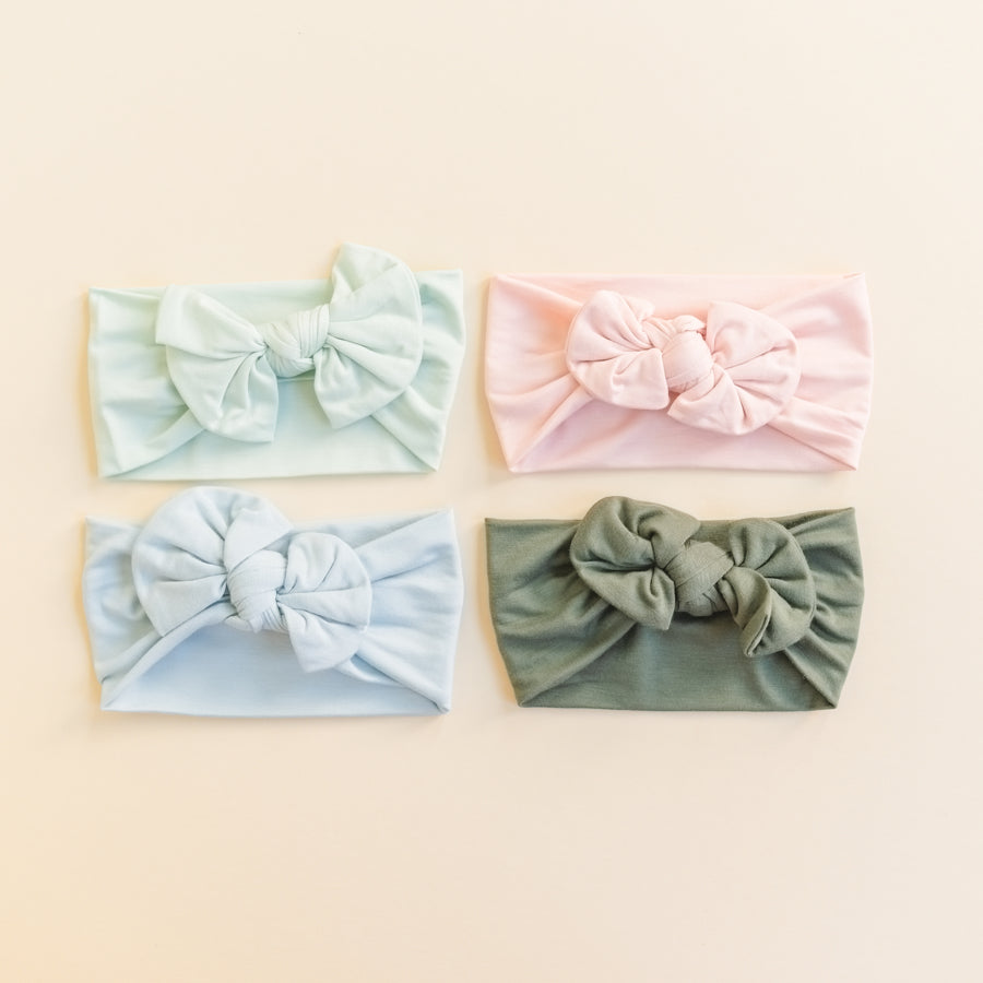 Luna Luz Bow Headbands In All Available Colors