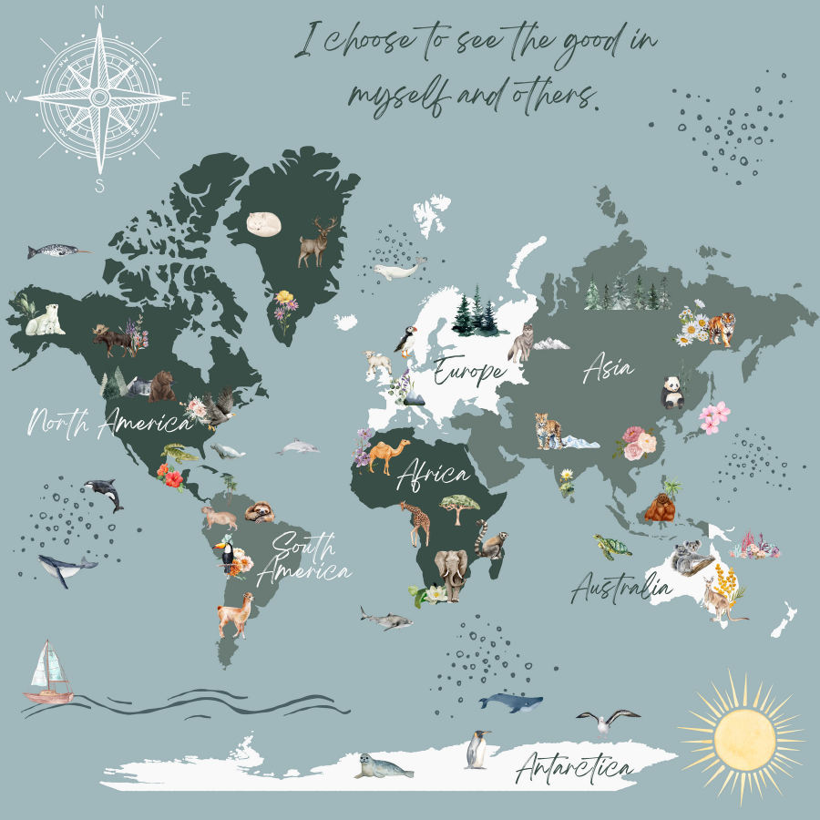 Good in the World Affirmation Print by Luna Luz