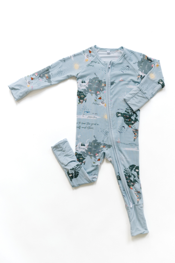 Good in the World Pajama Romper