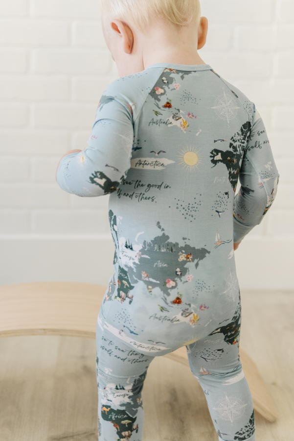 Good in the World Pajama Romper